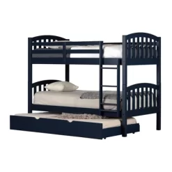 Ulysses Bunk Beds With Trundle Blue - South Shore -Children Furniture Store GUEST 6d55e1a3 0f87 47b0 82e7 fcdd14e89033