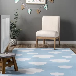 NuLOOM Lilia Machine Washable Kids Cloud Area Rug -Children Furniture Store GUEST 6fa1f6ff 84d9 4d33 9ee1 7098e9eb54fc