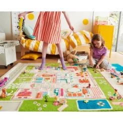39"x59" Beach House 3D Play Rug - IVI -Children Furniture Store GUEST 701901e6 a7a8 4380 8902 6d4f7b1b2d2e