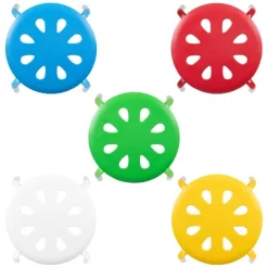 Flash Furniture Plastic Nesting Stack Stools, 11.5"Height (5 Pack) -Children Furniture Store GUEST 71c377f9 3093 476d a084 213a0e47252b
