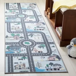 Kids Playhouse KPH232 Power Loomed Area Rug - Safavieh