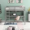 Twin Size Loft Bed With Desk, Shelves, And Ladder-ModernLuxe -Children Furniture Store GUEST 74d9a6bf da7a 4fb6 a82a 75e637b02477