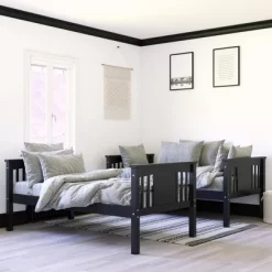 Twin Over Twin Miller Wood Bunk Bed - Room & Joy -Children Furniture Store GUEST 75aa7de5 eb2c 4bba af46 127c1455acc6