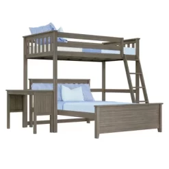Max & Lily L-Shaped Twin Over Full Bunk Bed With Desk -Children Furniture Store GUEST 76434c21 43df 40ed 8698 847b705cc55f