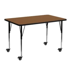 Emma And Oliver Mobile 24x48 Rectangle HP Laminate Adjustable Activity Table 8 Emma And Oliver Mobile 24x48 Rectangle HP Laminate Adjustable Activity Table -Children Furniture Store GUEST 776190cf bcd8 44b0 a199 459bd4cd41c5 1