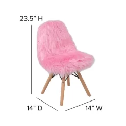 Flash Furniture Kids Shaggy Dog Accent Chair -Children Furniture Store GUEST 77b57820 8cb5 41c8 9266 96a954350c99 1