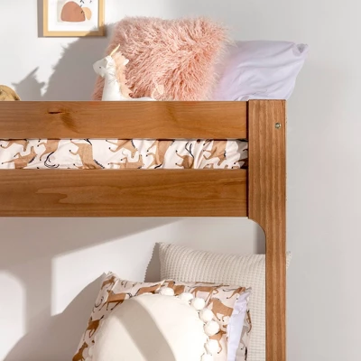 Twin Over Twin Indy Contemporary Solid Wood Bunk Bed - Saracina Home 13 Twin Over Twin Indy Contemporary Solid Wood Bunk Bed - Saracina Home - Image 11