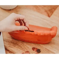 Silver Buffalo Friends Central Perk Orange Couch Figural Coin Bank Storage | Toynk Exclusive -Children Furniture Store GUEST 78bb3f56 eead 4fa4 8e2d 27f90adcffa6