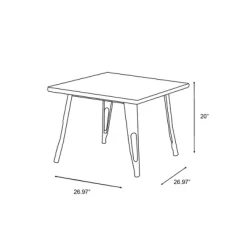 Harper & Hudson Kids' Metal Activity Table - ACEssentials 23 Harper & Hudson Kids' Metal Activity Table - ACEssentials -Children Furniture Store GUEST 79414961 914b 4cc1 8475 aea26f711c9d