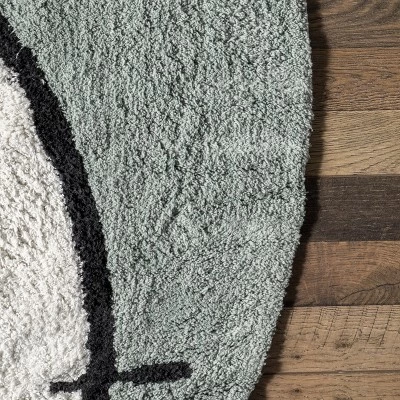 NuLOOM Vera Bunny Machine Washable Kids Area Rug 6 NuLOOM Vera Bunny Machine Washable Kids Area Rug - Image 4