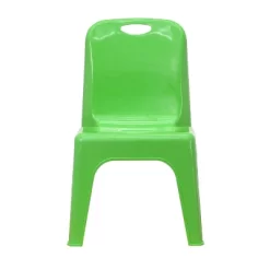 Emma And Oliver 2 Pack Plastic Stackable School Chair With Carrying Handle And 11"H Seat -Children Furniture Store GUEST 7a083816 9157 498b a1fa 9d38abe036a6
