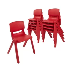 ECR4Kids 12 Inch Plastic Stackable Classroom Stack Chairs, Indoor/Outdoor For Kids-10pk -Children Furniture Store GUEST 7a525171 b1ed 4343 9d1f 7a5b9bd78415