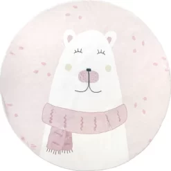 NuLOOM Jovie Polar Bear Machine Washable Kids Area Rug -Children Furniture Store GUEST 7a63fe99 a0a2 4c12 b20f 423547aacc3d