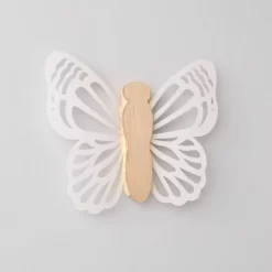 Butterfly Wood Lit Kids' Wall Decor Cream - Pillowfort™ -Children Furniture Store GUEST 7b038660 261a 42af 8baa 03a5b9a54a2c