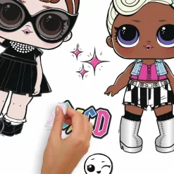 Lol Surprise Rock Star Peel And Stick Wall Decal - RoomMates -Children Furniture Store GUEST 7b4ad58f 6b78 4dbc a914 3366227a3766