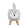 Fifer The Fox Stool Gray - Powell -Children Furniture Store GUEST 7c9fae8b a1c4 4a57 9dbe 991ca8a6a421