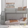 Twin Over Twin Bunk Bed With Storage Ladder - ModernLuxe 1 Twin Over Twin Bunk Bed With Storage Ladder - ModernLuxe -Children Furniture Store GUEST 7d8ec1e2 7e50 4012 93b8 317921b89a11