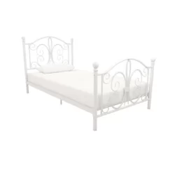Twin Kids' Bombay Metal Bed White - Room & Joy -Children Furniture Store GUEST 7eadabe9 f2bf 4c83 b909 8c85d545727c
