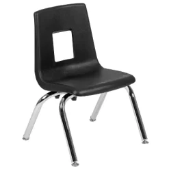 Emma And Oliver Student Stack School Chair - 12-inch -Children Furniture Store GUEST 7f359436 70cd 45d2 9587 b3221c6e08ef