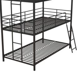 Triple Twin Zeke Metal Bunk Bed - Room & Joy -Children Furniture Store GUEST 7f3c4eba 5584 4895 aeeb 96bd2331c374