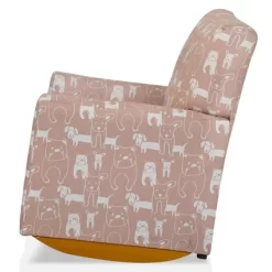 Tonai Animal Print Kids' Rocking Chair Pink - HOMES: Inside + Out -Children Furniture Store GUEST 800a9bb9 047c 401c bb1c cb39d81aef3b