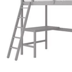 Twin Alexis Wood Arch Loft Bed With Desk - Hillsdale Furniture -Children Furniture Store GUEST 800f13e4 5e93 47de badd 41024415a497