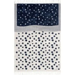 NuLOOM Alena Starry Night High-Low Kids Tasseled Area Rug -Children Furniture Store GUEST 838cfdb8 0091 4ddd aed8 2f59f0d31936