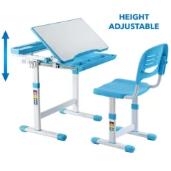 Mount-It! Kids Desk And Chair Set | Height Adjustable Ergonomic Children's School Workstation With Storage Drawer | Blue 15 Mount-It! Kids Desk And Chair Set | Height Adjustable Ergonomic Children's School Workstation With Storage Drawer | Blue -Children Furniture Store GUEST 868b815d 4429 4edc 9196 af85aa9cf585