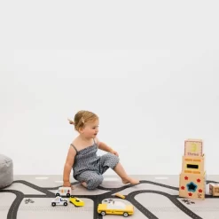 4'x7' Cali Play Rug Lavender - Ruggish -Children Furniture Store GUEST 8692af96 13b2 4c2a 9439 9eefba7973ee