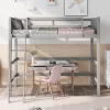 Twin Size Wood Loft Bed With Ladder-ModernLuxe -Children Furniture Store GUEST 872fff01 a656 459e 97c8 d3d5aaac33a7