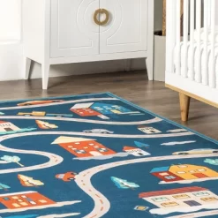 NuLOOM Zita Neighborhood Machine Washable Kids Area Rug -Children Furniture Store GUEST 87f693c8 917c 48b8 8c9b f6e73bc3d63c