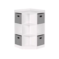5pc Kids' Corner Cabinet Set With 4 Bins Set - RiverRidge Home 17 5pc Kids' Corner Cabinet Set With 4 Bins Set - RiverRidge Home -Children Furniture Store GUEST 8913df46 0464 4c09 aedd e9ef3470ced6