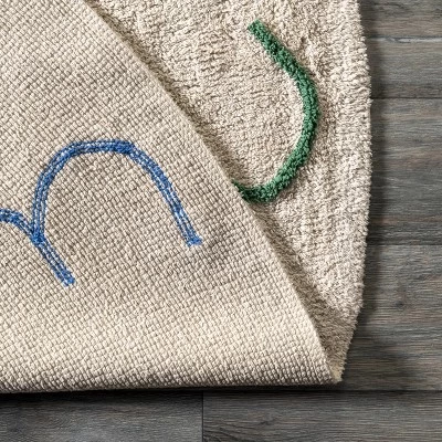 NuLOOM Arely Numbers Machine Washable Kids Area Rug 8 NuLOOM Arely Numbers Machine Washable Kids Area Rug - Image 6