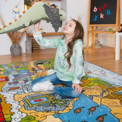 KC CUBS | Harry Potter Wizarding World Boy & Girl Kids Adventure Activity Educational Learning & Game Nursery Bedroom Classroom Rug 8 KC CUBS | Harry Potter Wizarding World Boy & Girl Kids Adventure Activity Educational Learning & Game Nursery Bedroom Classroom Rug - Image 6