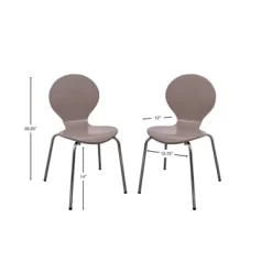 Set Of 2 Kids' Bentwood Chairs With Chrome Legs - Gift Mark 10 Set Of 2 Kids' Bentwood Chairs With Chrome Legs - Gift Mark -Children Furniture Store GUEST 8ec6bb5d f6b0 4a9e 8aa2 068e25d71fac