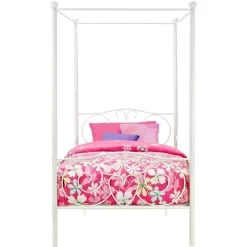 Twin Clara Metal Bed White - Room & Joy -Children Furniture Store GUEST 8ed11678 923b 44e6 8c69 09bdd17053ae