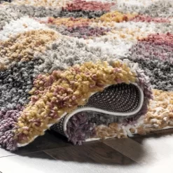 Dabney Abstract Kids Shag Area Rug -Children Furniture Store GUEST 8efac09b 52b5 48e2 9b06 b2c6fdb6381f