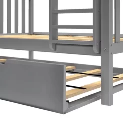 Max & Lily Twin Over Full Bunk Bed With Trundle Bed -Children Furniture Store GUEST 9027cc5d dc80 494d 843b 25d79d9aeaa1