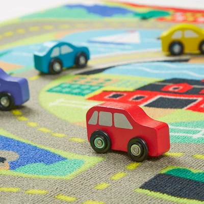 Melissa & Doug Round The Town Road Rug 6 Melissa & Doug Round The Town Road Rug - Image 4