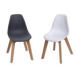 Set Of 2 Kids' Chairs With Beech Legs - Gift Mark -Children Furniture Store GUEST 904bc926 9f44 41c2 bd67 43ea3ba06af1