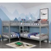HOMES: Inside + Out Quadruple Twin Kids' Martell Bunk Bed Gray - IoHOMES 1 HOMES: Inside + Out Quadruple Twin Kids' Martell Bunk Bed Gray - IoHOMES -Children Furniture Store GUEST 92877102 3190 4c76 aa98 299fa45cf22f