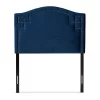 Twin Aubrey Velvet Headboard Blue - Baxton Studio -Children Furniture Store GUEST 93fdf575 aab4 4fe5 8dc8 949d611ae802