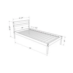Sweedi Wooden Bed Natural Wood - South Shore 13 Sweedi Wooden Bed Natural Wood - South Shore -Children Furniture Store GUEST 94a501b5 6c5e 4ba6 9f12 ab2b513e700d