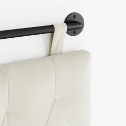 Full/Queen Remi Diamond Button Tufted Headboard Cloud White - Nathan James -Children Furniture Store GUEST 96e05cef 4007 423a 8590 62078551f877