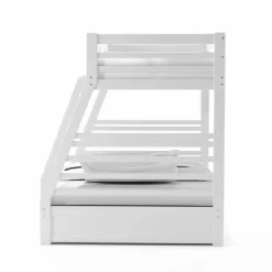 HOMES: Inside + Out Twin Over Full Kids' Emma Bunk Bed Wire Brushed White - IoHOMES -Children Furniture Store GUEST 971403d9 2e3b 46ae b3c3 3ce78103a25d