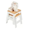 Melissa & Doug Wooden Stools - Set Of 2 - White/Natural -Children Furniture Store GUEST 974d1f19 bb73 4210 b70b 4f83b4f09b7e