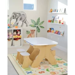 KidKraft Arches Expandable Table With Bench Set -Children Furniture Store GUEST 9791a5dc 4df9 4083 8fbb 74d35b3a7b67