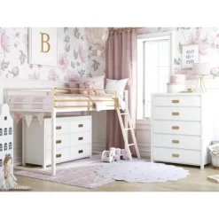 Little Seeds Monarch Hill Haven Twin Metal Junior Loft Bed 9 Little Seeds Monarch Hill Haven Twin Metal Junior Loft Bed -Children Furniture Store GUEST 97b39ed6 39e5 4c79 acc9 2d395df48234