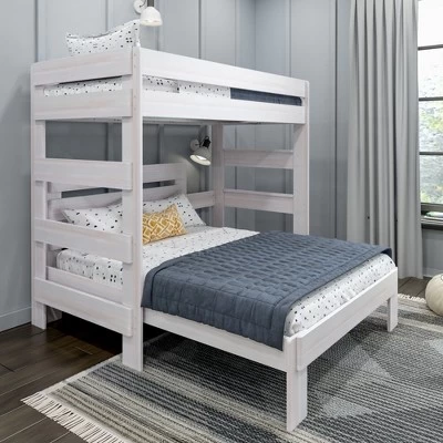 Max & Lily Famrhouse Twin Over Full L-Shaped Bunk Bed 3 Max & Lily Famrhouse Twin Over Full L-Shaped Bunk Bed