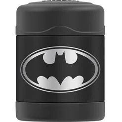 Thermos 10 Oz. Kid's Funtainer Batman Stainless Steel Food Jar - Silver/Black